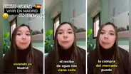 ¿Cuánto cuesta vivir en ESPAÑA? Peruana lo revela y asombra: "El recibo de agua llega cada 3 meses"