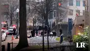 Hombre se prende fuego en la embajada de Israel en Estados Unidos y queda al borde de la muerte