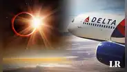 Aerolínea anuncia vuelo especial para una gran vista del eclipse solar: no habrá otro hasta 2044