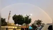 Arcoíris en Lima sorprende a vecinos en diversos distritos de la capital tras lluvia