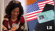 Mujer latina recibe green card luego de 30 años y su reacción se vuelve viral