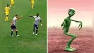 ¡Sacó los pasos prohibidos! Hernán Barcos y el baile “dame tu cosita” tras anotar por Alianza Lima