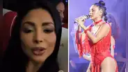 Pamela Franco denuncia que le impidieron cantar en Trujillo: “Muy raro, vinieron varios policías”