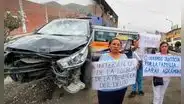 SMP: chofer que atropelló a esposos no cuenta con brevete y tampoco se hace cargo de gastos médicos