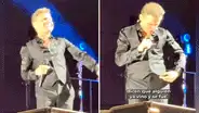 Grillo sorprende a Luis Miguel en pleno concierto en México y usuarios bromean: “Es la incondicional”