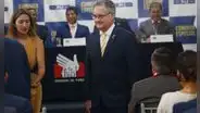Marco Falconí jura como nuevo miembro de la Junta Nacional de Justicia