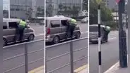 San Isidro: conductor avanzó y 'llevó' colgado a policía que lo intervino por toda la Javier Prado