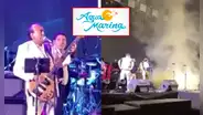 Agua Marina detuvo concierto en vivo tras cortocircuito en la pantalla led: así reaccionó 'Pepe' Quiroga