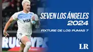 Fixture de los Pumas 7 en el Seven Los Ángeles 2024: partidos, horarios, fechas y resultados