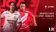 TRANSMISIÓN Universitario vs. Sport Huancayo EN VIVO por la fecha 6 del Torneo Apertura 2024