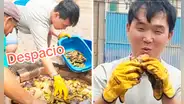 Coreano se lleva una gran sorpresa al probar pachamanca por primera vez en Perú