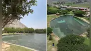 Laguna natural en Trapiche: ¿cómo llegar a esta piscina de aguas turquesas de Lima Norte con menos de S/10?