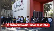 Examen ordinario UNSA II Fase 2024: ¿cuántas vacantes ofrece por carrera y hasta cuándo inscribirse?