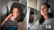 "No soy un ser humano terrible": joven se negó a ceder su asiento de primera clase a niño en avión