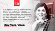 #PorEstosNo, por Rosa María Palacios