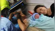 Bebé nace en ambulancia de bomberos en Iquitos: "Gracias a ellos mi hijo está sano y salvo"