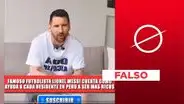 Lionel Messi no abrió proyecto financiero ni lo hizo con la "consultora financiera" Isabella Rodríguez