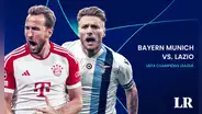 [ESPN 2] VER Bayern Múnich vs. Lazio EN VIVO por Champions League: alineaciones confirmadas