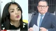 Yaziré Pinedo aparece en TV y asegura que audio con Otárola es un complot organizado por Martín Vizcarra