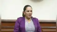 Ética sanciona con amonestación a Digna Calle por no asistir al Congreso durante más de un año