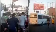 SJL: transportistas informales agreden a personal de la ATU tras reanudación del Corredor Morado