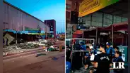 Municipio de Lima demuele parte del mercado de Huamantanga de Puente Piedra