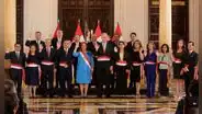 Dina Boluarte tomó juramento a Gustavo Adrianzén como nuevo presidente de Consejo de Ministros