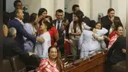 Así celebró el fujimorismo el retorno a la bicameralidad aprobada por el Congreso