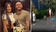 Samahara Lobatón estalla y corretea a Bryan Torres: vuelven a protagonizar bochornosa pelea en la calle