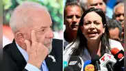 Lula da Silva recomienda a María Corina Machado "no llorar" y elegir a otro candidato