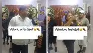 Captan a familia peruana bailando en velorio y dicen: "Solo pasa en Perú"