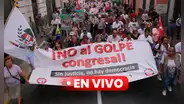 Marchas contra el Congreso: protestan por JNJ y ley antiforestal, y piden retiro de AFP
