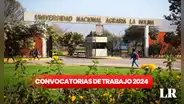 ¡Trabaja en La Molina! Universidad Agraria abre CONVOCATORIA con sueldos de hasta S/6.191
