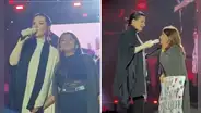 Laura Pausini sorprendió al cantar con su imitadora de 'Yo soy kids' en su concierto en Lima