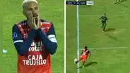 Paolo Guerrero anotó golazo de cabeza con Vallejo en la Sudamericana, pero el VAR lo anuló