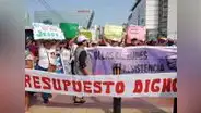 Ollas comunes realizan plantón frente al Midis ante posible cierre masivo