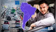 El mejor país de Sudamérica para conducir, según la IA: tiene el "tráfico más manejable" de la región