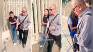 San Marcos: postulante con discapacidad visual acude a dar examen de admisión: “Sin miedo al éxito”