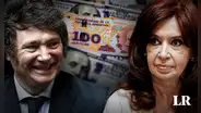 Milei anula aumento de sueldo a gabinete y reta a Cristina Kirchner: "¿Le asigno una jubilación mínima?"