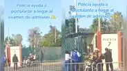 Policía ayuda a postulantes de UNMSM a llegar a tiempo al examen de admisión y se vuelve viral