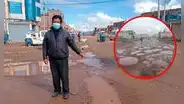 Lluvia en Puno: camino de salida a Lampa es intransitable por huecos tras aguas empozadas