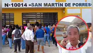 Ministro visita colegio en Chiclayo, pero este no tenía agua: "El alcalde se encargará"