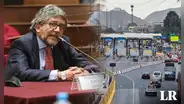 Manuel Monteagudo sobre suspensión del peaje Chillón: "Hasta que cese la lesión (al libre tránsito)"