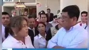 Ministra Contreras y congresista Ventura protagonizan discusión: "Vaya a visitar colegios en mal estado"