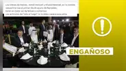 Foto no muestra a líderes de Hamás “comiendo felices" en Qatar en medio de la guerra con Israel