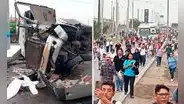 Callao: decenas de ciudadanos varados tras triple choque cerca de la refinería La Pampilla