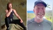Chuck Norris sorprende a los 84 años con su agilidad física: "Me siento de 48"