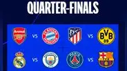 Sorteo Champions League: así quedaron confirmados los partidos de cuartos de final del torneo