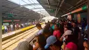 Línea 1 del Metro de Lima: reportan avería de tren eléctrico en la estación Los Jardines