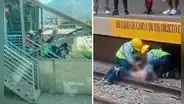 SJL: mujer cayó a los rieles de la Línea 1 cuando intentaba alcanzar el tren en la estación Los Postes